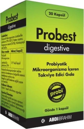 Probest Digestive Probiyotik 20 Kapsül