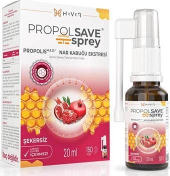 Propolsave Propolis Nar Ekstresi Içeren Sprey 20 Ml