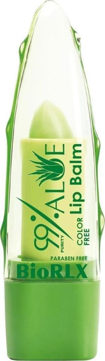 BioRLX %99 Aloe Vera Naturel Color Free Lip Balm