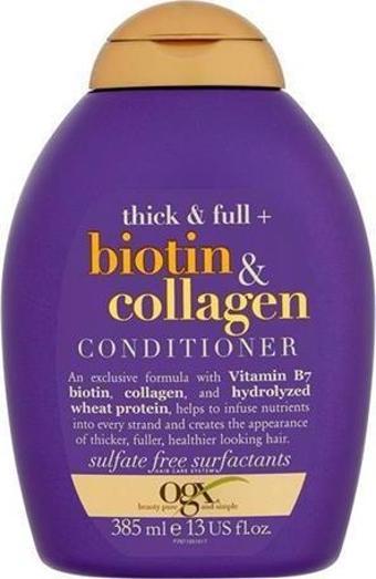 Ogx Dolgunlaştırıcı Biotin&Kolajen Saç Bakım Kremi 385ml