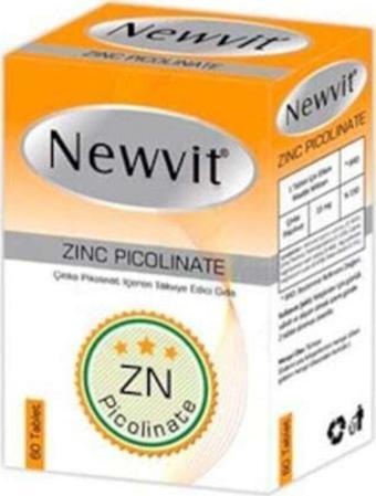 Newvit Çinko Pikolinat 60 Tablet