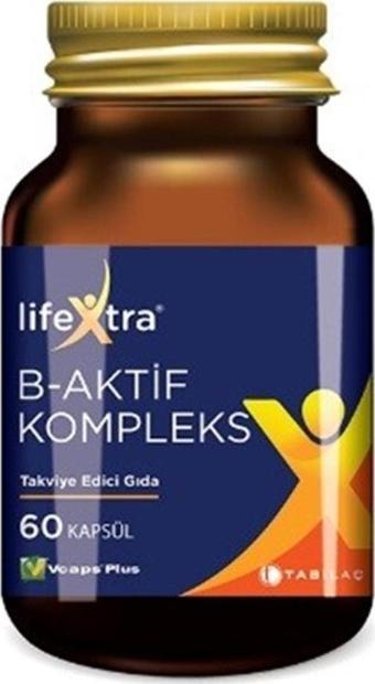 Tab Lifextra B-Aktif Kompleks ( B- Aktif Kompleks Takviye Edici Gıda )