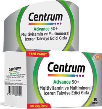 Centrum Advance 50+ Multivitamin 30 Tablet
