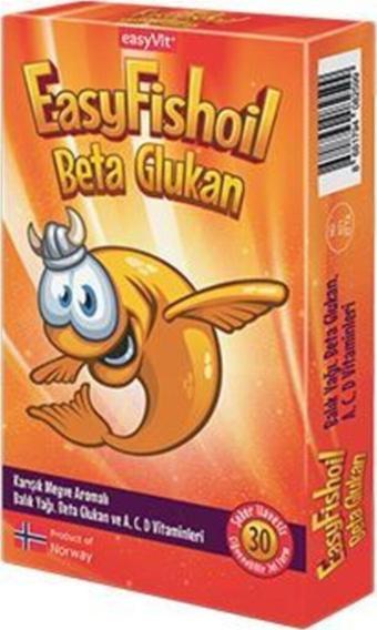 Easyfishoil Beta Glukan Çiğnenebilir 30 Jel Form