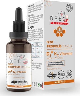 Bee'O Up Propolis D3+K2 Damla