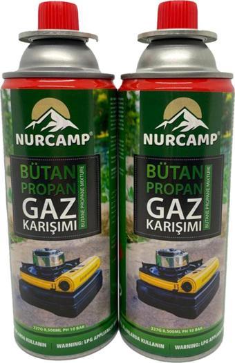 Nurcamp Gaz Kartuşu 2 'Li Set