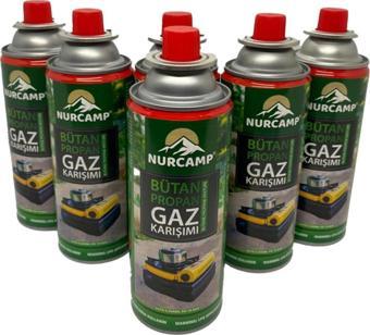 Nurcamp 227Gr Gaz Kartuşu Bütangaz Tüp - 24 Adet - 1 Koli