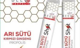 Bee'O Up Arı Sütü Kırmızı Ginseng Propolis Shot Takviye Edici Gıda 25 ml Tek Kullanımlık