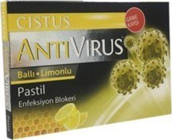 Cistus Antivirus Pastil (Ballı Limonlu)