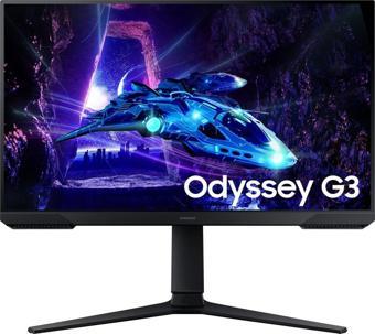 Samsung 24" Odyssey G3 Ls24Dg302Euxuf 1 Ms 180 Hz Fhd (Hdmı+Dp) Pivot Gaming Monitör