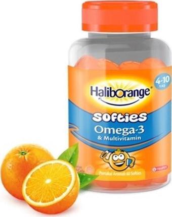 Haliborange Softies Omega-3 Ve Multivitamin 60 Çiğneme Tablet