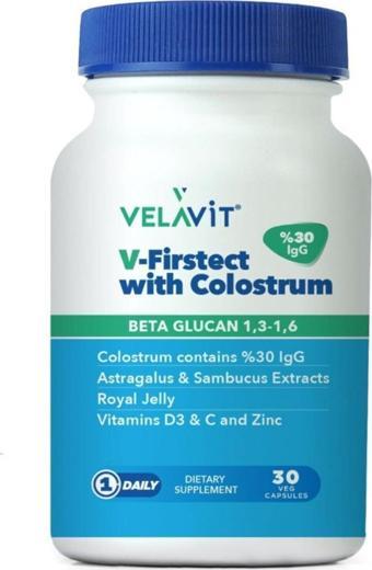 Velavit V-Firstect With Colostrum 30 Kapsül