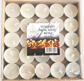 MUM 100 LÜ TEALIGHT 10 GR BEYAZ