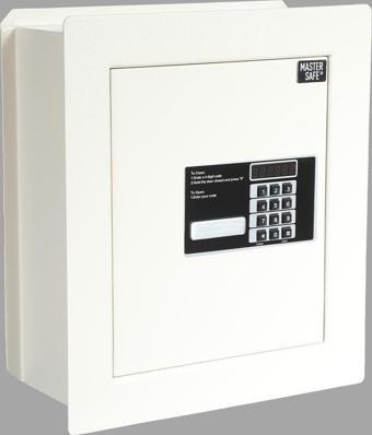 Master Safe MS2130E Krem Elektronik Duvar Kasası