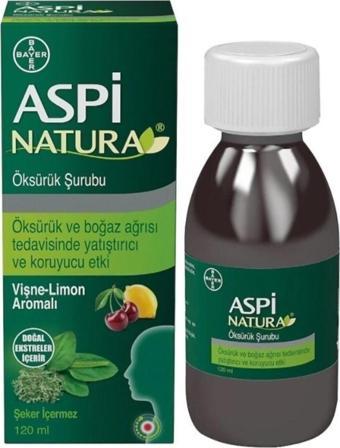 Bayer Aspi Natura Öksürük Şurubu 120 Ml