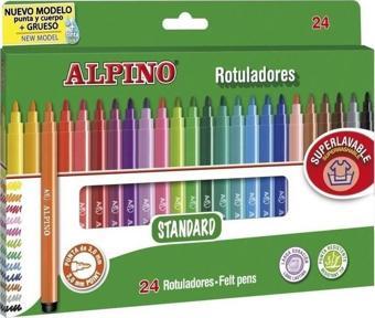 Alpino Keçeli Boya Kalemi 24 Renk Keçeli Boya Kalemi