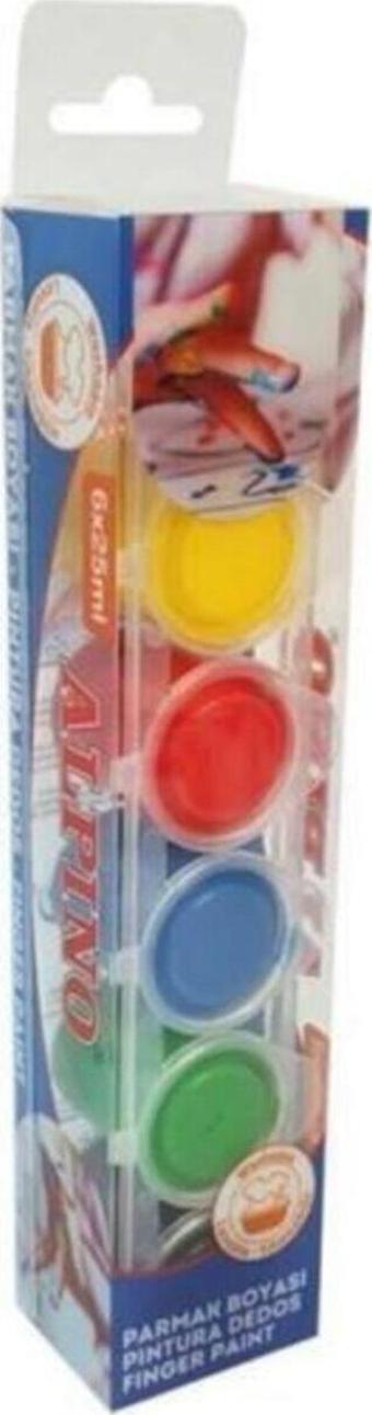 Alpino Parmak Boyası 25 ml 6 Lı Parmak Boyası