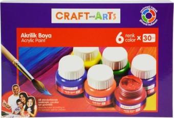 Craft And Arts Akrilik Boya 6x30 ml