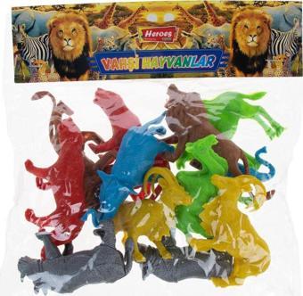 Heroes Toys Poşetli Vahşi Hayvanlar