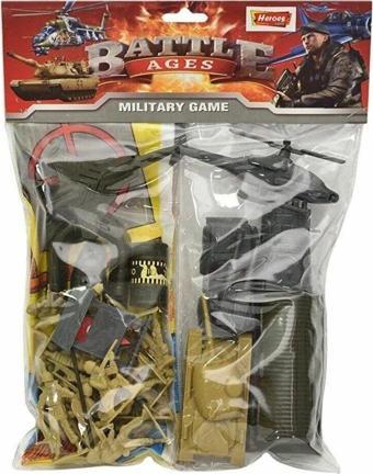 Heroes Toys Poşette Asker Oyun Seti