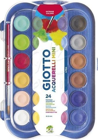 Giotto Sulu Boya Acquarell Blocks 23 MM 24 Renk Sulu Boya