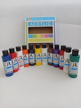 Monalisa Akrilik Boya 12x70 ML Set Extra Beyaz