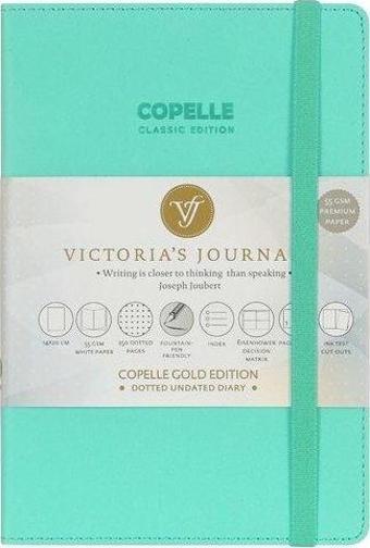 Victorias Journals 5504 Copelle Gold Bujo Defter 14X20 cm 57 gr Krem 152 Yp Mint Nkt