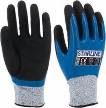Kesilmez Eldiven E-135625 Nitril Köpük Starline 4x43c 10 Numara