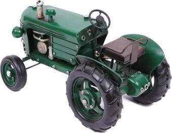 Dekoratif Metal Bahçe Traktörü 0710E-627G Modeli-M136