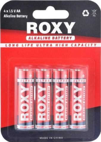 Roxy Alkalin Aa Kalem Pil - 48 Adet