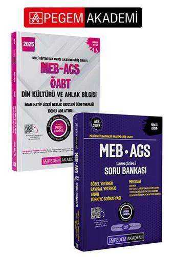 PEGEM AKADEMİ 2025 MEB-AGS-ÖABT Din Kültürü ve Ahlak Bilgisi-İmam Hatip Lisesi Mes.Lisesi Konu Anlat - Pegem Akademi Yayıncılık