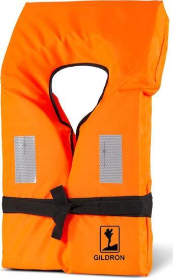 Gildron Gdr-001 Boyunduruk Tip Standart Can Yeleği Yetişkin Bağlı Ce Sertifikalı - Tek Ebat
