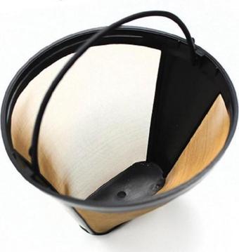 Kahve Makinesi Yıkanabilir Gold Filtre