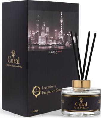 Coral Lüx Odunsu Çubuklu Oda Kokusu 120 ml