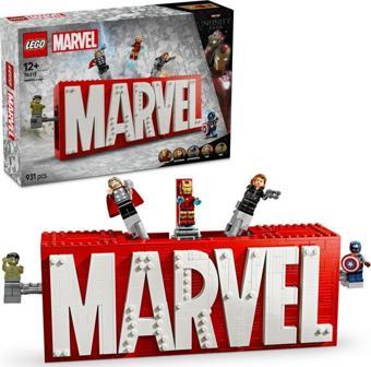 LEGO 76313 Marvel: MARVEL Logosu ve Minifigürleri