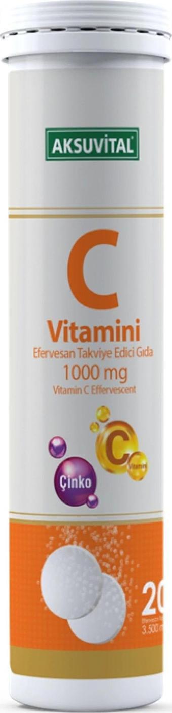 Aksu Vital C Vitamini Efervesan