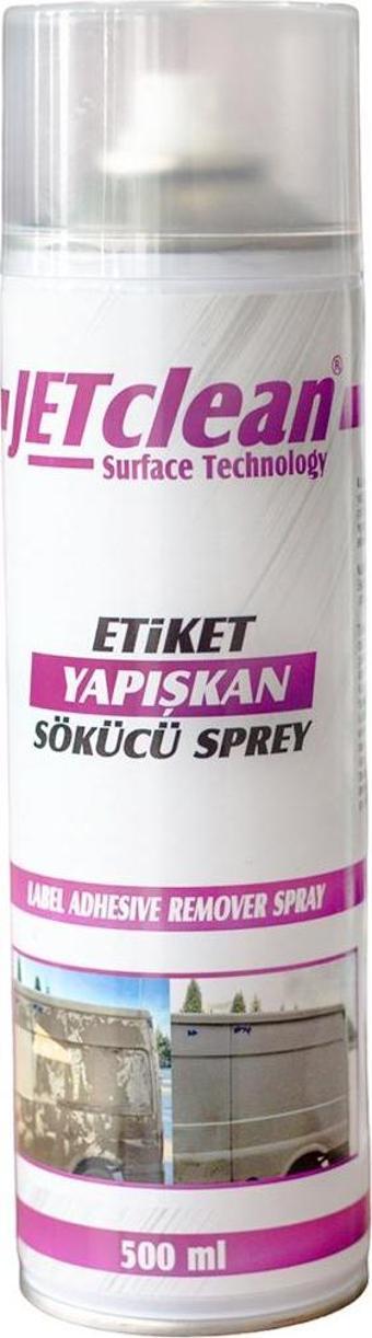 Jetclean 500 Ml Etiket Yapışkan Sökücü Sprey Bant Etiket Sökme Temizleme Spreyi