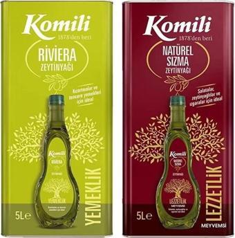 Komili Komili 5 Lt Riviera + 5 Lt Sızma Zeytinyağı