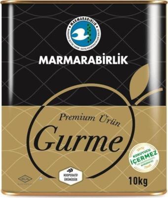 MarmaraBirlik L Gurme Yağlı Sele Siyah Zeytin 231-260 10 Kg Teneke