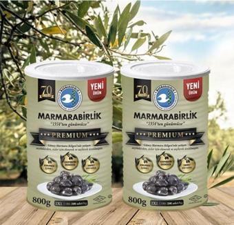 MarmaraBirlik Marmara Birlik Premium Zeytin 2Xl 800 Gr (2 Adet )