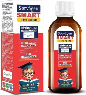 Sorvagen Smart Sıvı Form Stikolin Takviye Edici Gıda 150 Ml