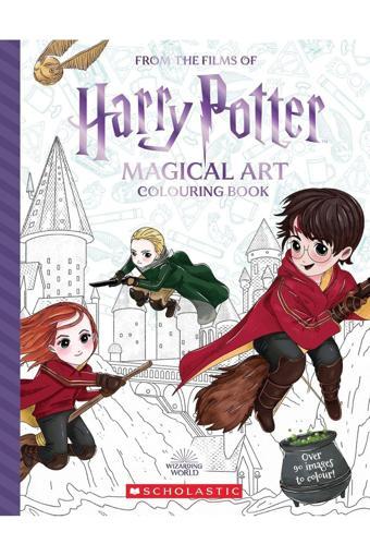 Harry Potter Magical Art Colouring Book - Scholastic