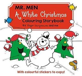 Mr Men: A White Christmas Colouring Storybook - Egmont