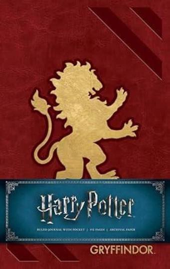 Harry Potter: Gryffindor Hardcover Ruled Journal - Insight Editions