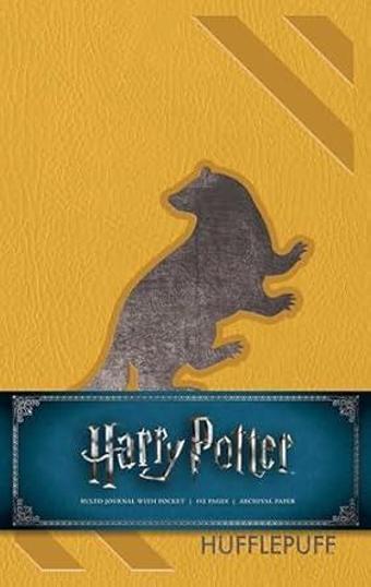 Harry Potter: Hufflepuff Hardcover Ruled Journal - Insight Editions