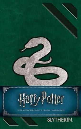 Harry Potter: Slytherin Hardcover Ruled Journal - Insight Editions