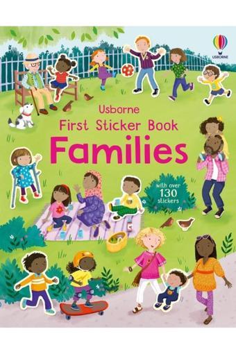 First Sticker Book Families - Usborne