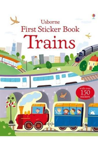 First Sticker Trains - Usborne