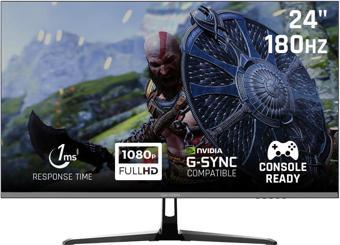 GAMEON 24" GOPRO24180VA FULLHD 1MS 180HZ HDMI DP ADAPTIVE-SYNC 3 KENAR ÇERÇEVESİZ GAMING MONITOR