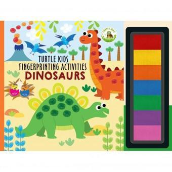 Turtle Kids Fingerprinting Activities Dinosaurs - TurtleKids